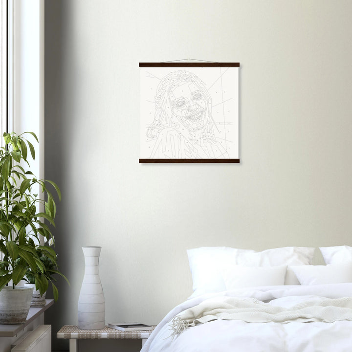 Poster with Hanger - Paint by Numbers - Countless Moments