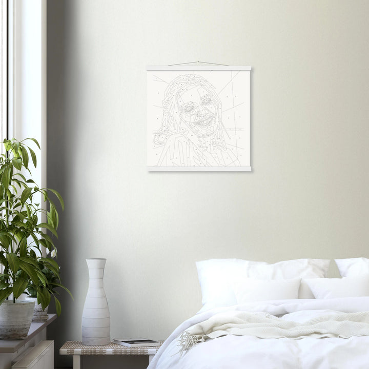 Poster with Hanger - Paint by Numbers - Countless Moments
