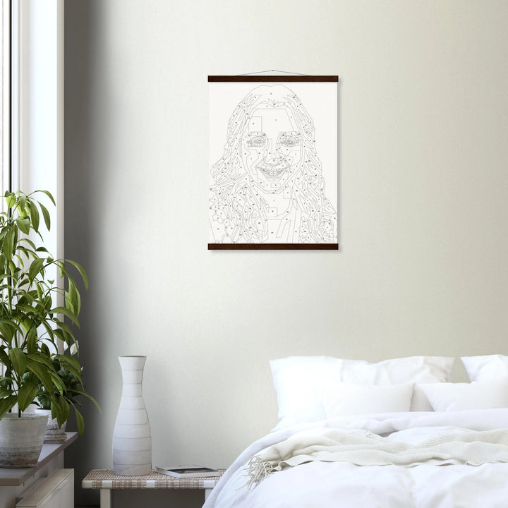 Poster with Hanger - Paint by Numbers - Countless Moments