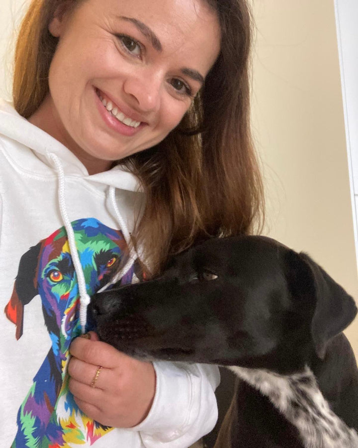 Custom Dog Hoodie - Real Client