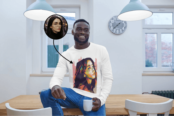 Custom Sweatshirt from a Photo