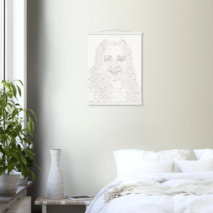 Poster with Hanger - Paint by Numbers - Countless Moments