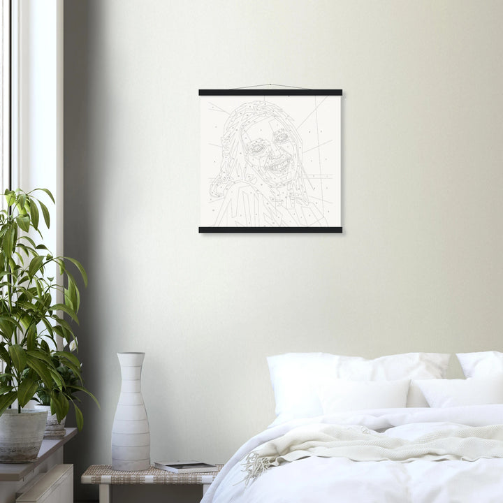 Poster with Hanger - Paint by Numbers - Countless Moments